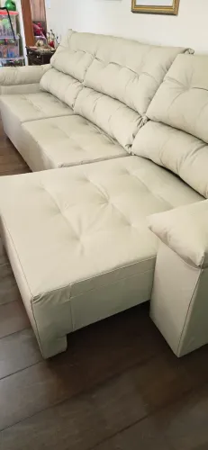 Sofá de couro legítimo NOVO