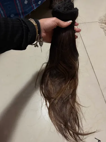 Cabelo brasileiro 55 centímetros 