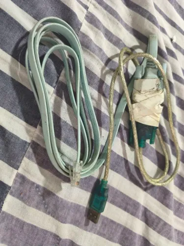 Cabo de Consola Cisco RJ45 Serial + Adaptador USB RS232<br>