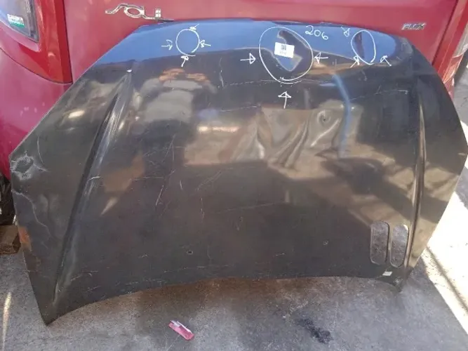 Capô Peugeot 206 Com Avaria