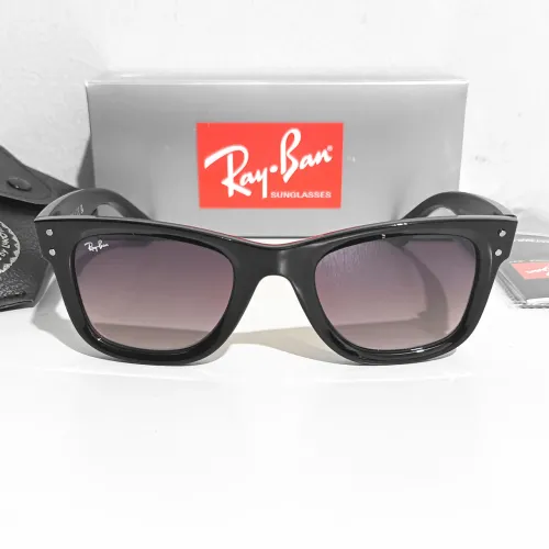 Óculos de sol Ray ban wayfarer reverse preto degradê unissex novo 