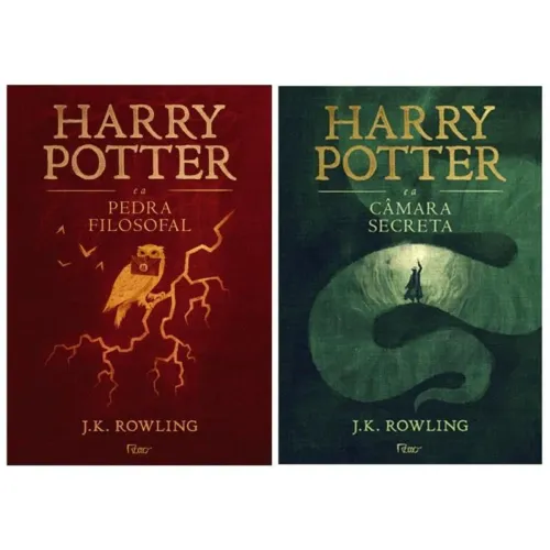 2 livros harry potter capa dura