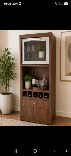 Adega/ armario/estante- 100% mdf