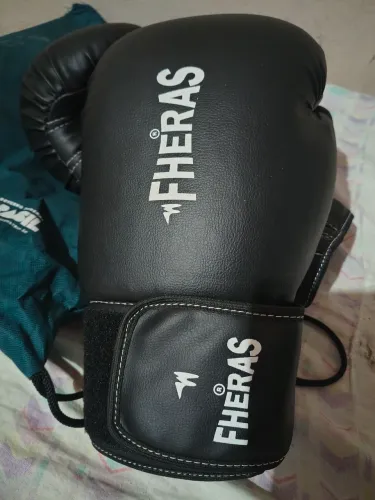 Luvas de boxe + protetor bucal