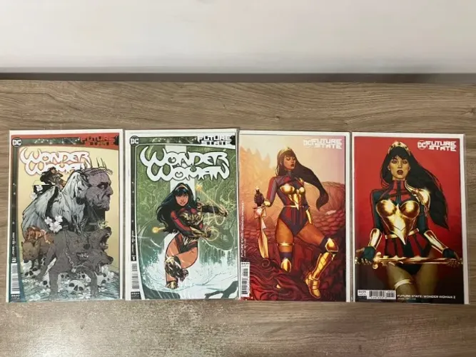 Wonder Girl Yara Flor Joelle Jones Completo Inglês Capas Comum e Variante