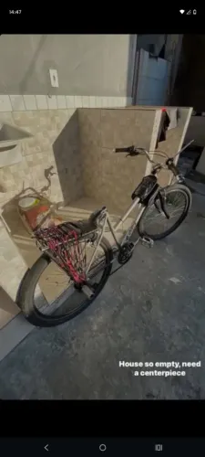 Bicicleta montadinha
