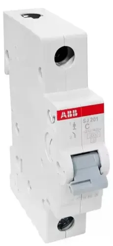 Minidisjuntor Monopolar Curva C 50a - Sj201-c50