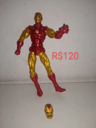 Figura de ação Marvel legends Homem de Ferro clássico