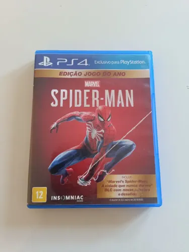 Marvel Spider-Man PS4 Mídia Física Original