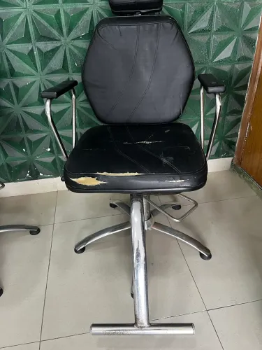 Cadeira de barbeiro salão