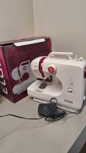 Maquina de costura portátil bella elgin