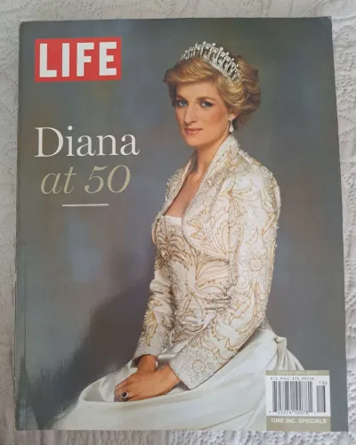 Revista Life Diana at 50 em inglês
