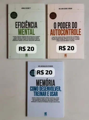 Livros de Desenvolvimento pessoal e Empreendedorismo 