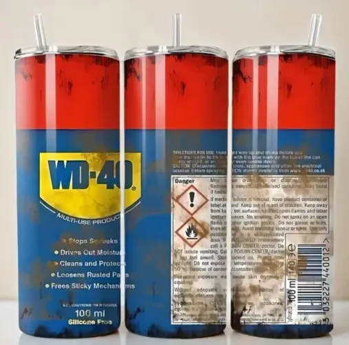 Copo Térmico Wd-40 À Prova De Vazamentos Em Aço