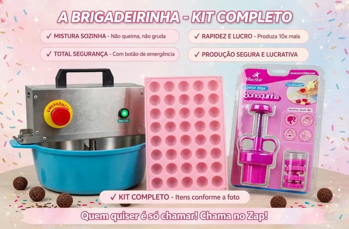 Vendo brigadeirinha prática para você lucrar mais