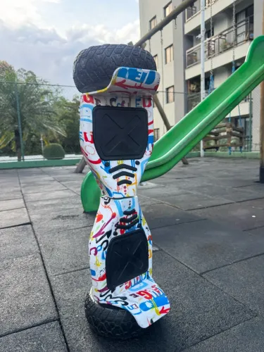 Skate Elétrico Hoverboard Brinovar Grafite 8.5 (Usado)
