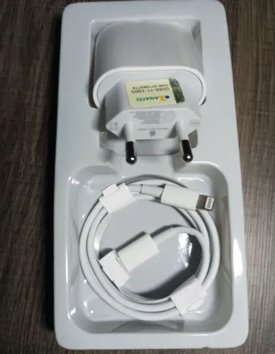 Carregador iphone completo original