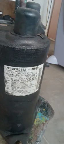 Compressor rotativo 12000btus gás r22