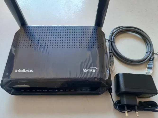 10 uni. Modem óptico hg6145f intelbras AX 1800 novo!