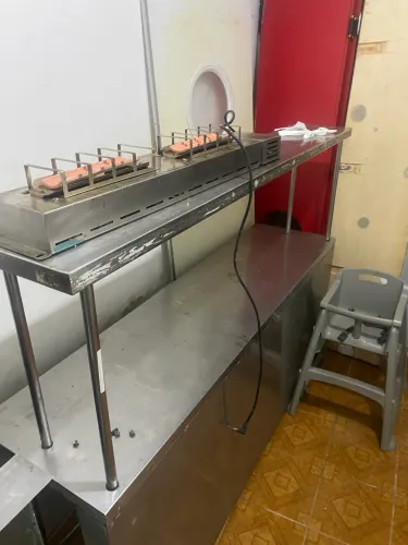 Bancada com aquecedor