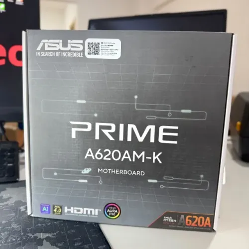 Placa Mãe ASUS Prime A620AM-K AM5 DDR5 Micro ATX