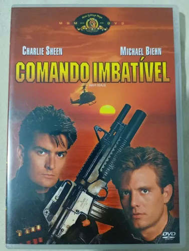 DVD COMANDO IMBATÍVEL (RARO) (LEGENDADO)