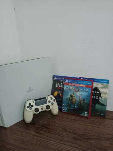 PS4 SLIM - BRANCO