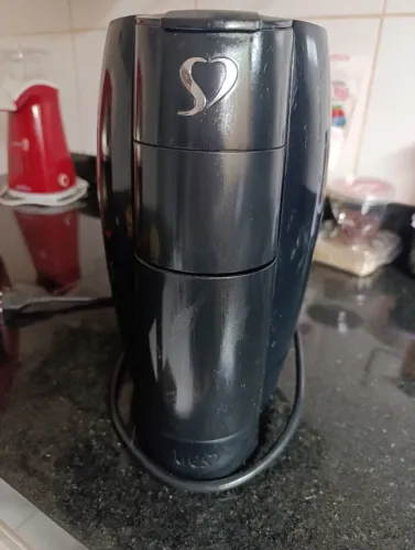 Cafeteira Espresso LOV 3 Corações Vermelha Automática 110v