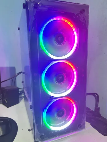 PC Gamer Ryzen 5 5600G + Monitor Philips | 16GB RAM Fury | SSD 1TB | Seminovo