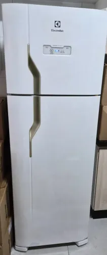 Geladeira Electrolux Frost Free 371L Função Drink Express Duplex Branca (DFN41)