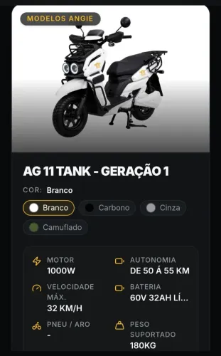 Motoeletrica AG 11 TANK - GERAÇÃO 1