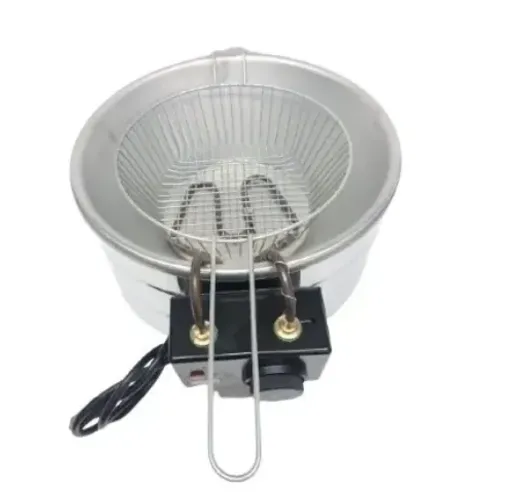 Fritadeira Tacho Elétrico 5 Litros 220v Batata, Pasteis e Salgados