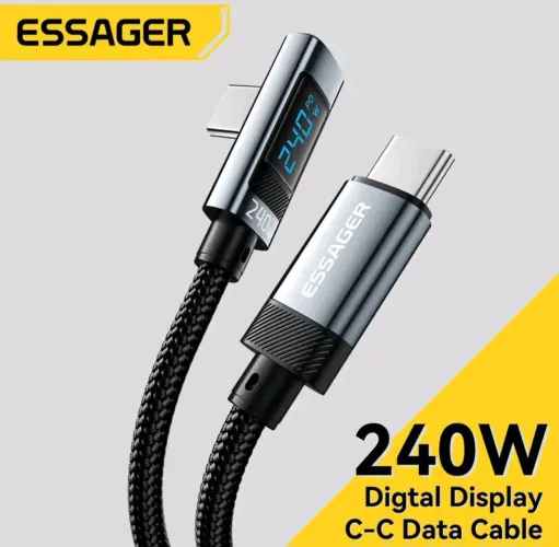 Cabo essager 240w 90° 2m