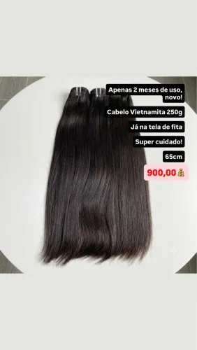 CABELO HUMANO VIETNAMITA 250g