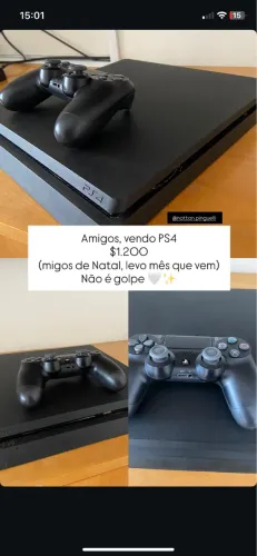 PS4 1TB - bloqueado