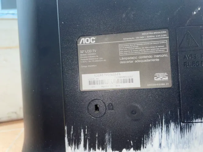 TV AOC 32 polegada