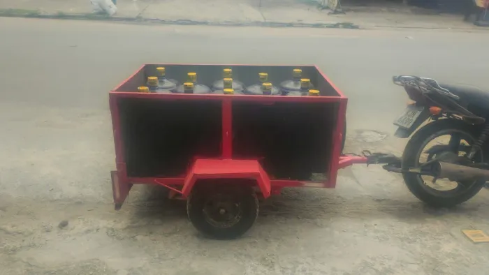 Carrocinha para moto - Nova