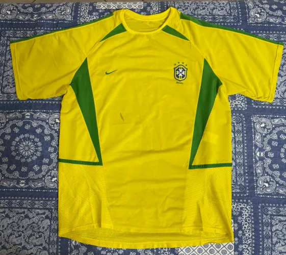 Camisa Oficial Seleção Brasileira 2002