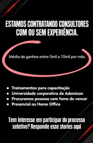 Consultor de vendas