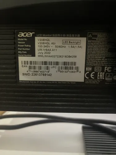 Monitor ACER 19 HDMI