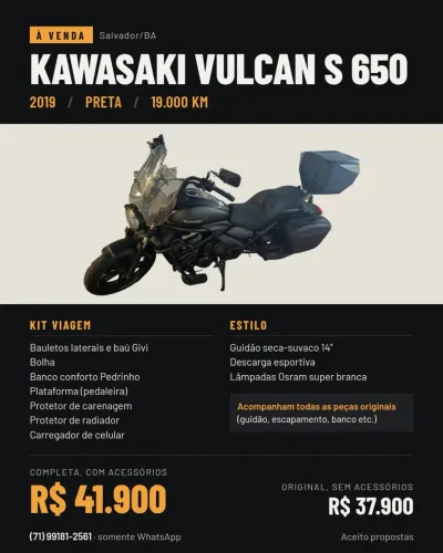 Vulcan 650s