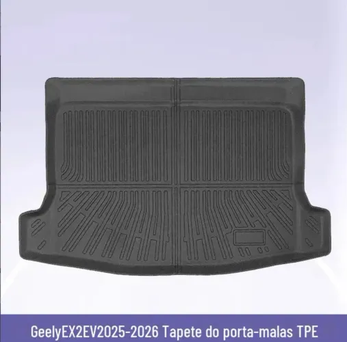 Geely Ex2 Ev 2025-2026 Tapetes de Piso e Tapete de Porta-Malas Tpe