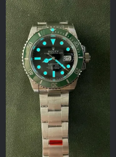 Relógio estilo Rolex super clone Starbucks movimento 3235 fábrica clean