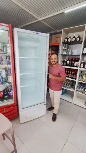 REFRIGERADOR VERTICAL 569 LITROS BRANCO FRICON