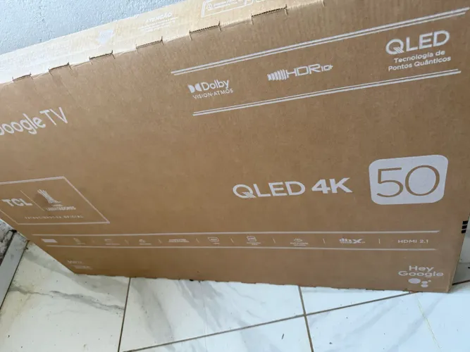 Smart Tv 50 TCL 4k Nova com Nota fiscal