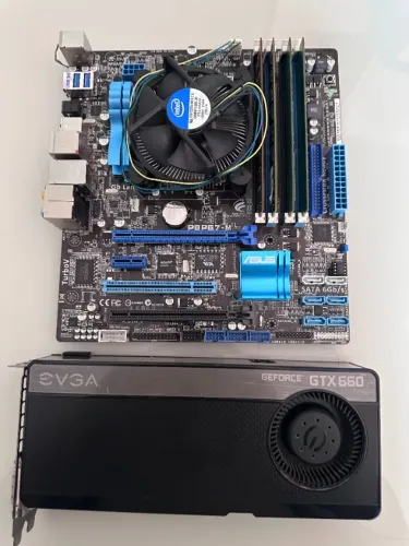 Kit Gamer/Setup Completo: i7 3770K + ASUS P8P67-M + 16GB RAM DDR3 + GTX 660