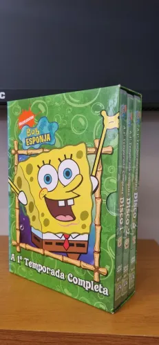 DVD BOB ESPONJA ORIGINAL- 1° TEMPORADA COMPLETA.