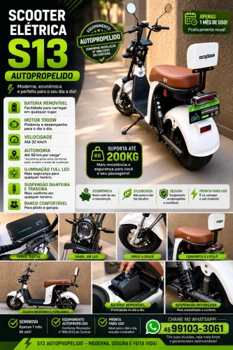 SCOOTER ELÉTRICA S13