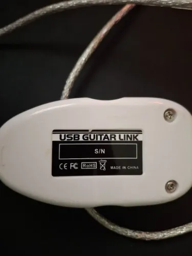 Guitar link interface de áudio