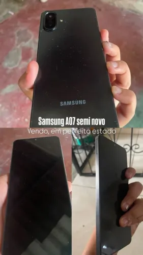 Celular Samsung A07 semi novo